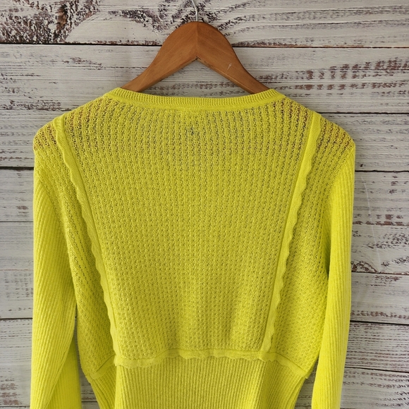 Cabi Luster cardigan lemon lime - Picture 9 of 14